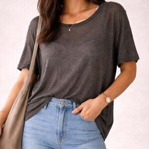 Aerie Charcoal Gray Women's Top